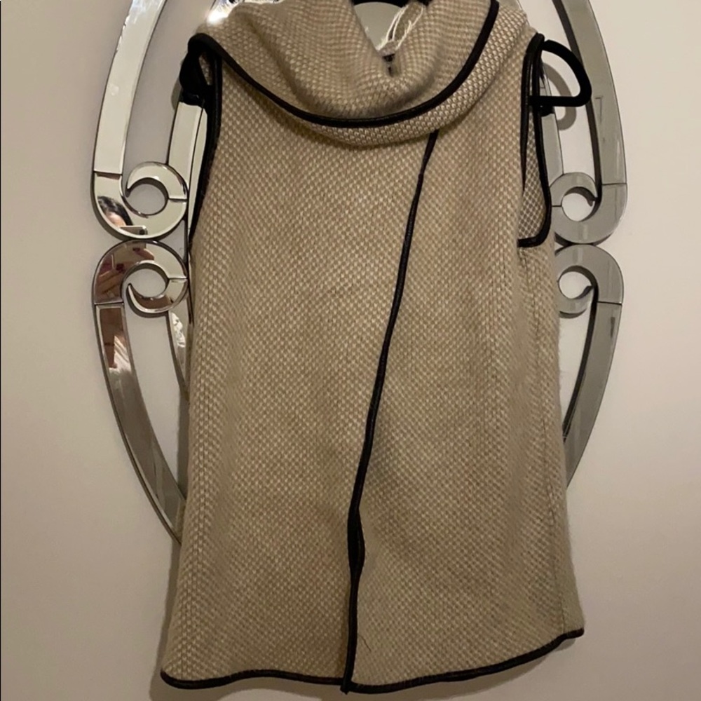 Waverly Grey Cowl vest